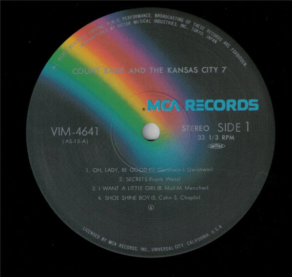 Count Basie And The Kansas City 7