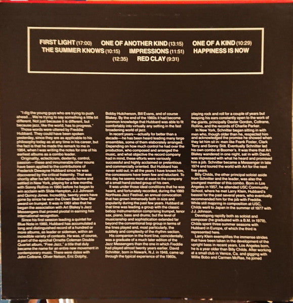 Live At The Northsea Jazz Festival, The Hague, Holland, 1980