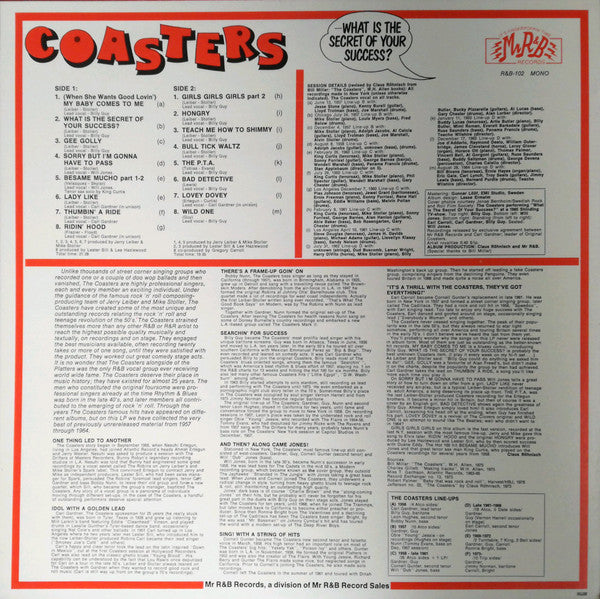 Master Release: What Is The Secret Of Your Success? by The Coasters