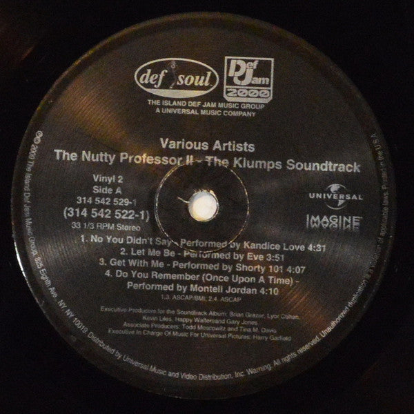 Nutty Professor II: The Klumps - Soundtrack