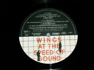 Wings At The Speed Of Sound