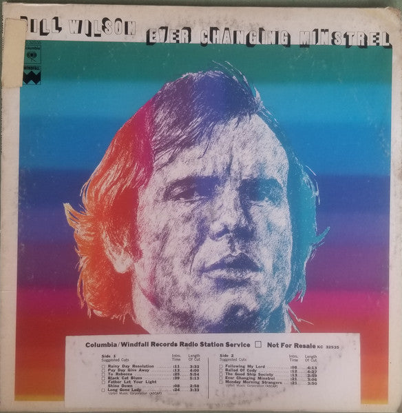 Release: Ever Changing Minstrel-Vinyl-US-1973-KC 32535, KC 32535-1887001