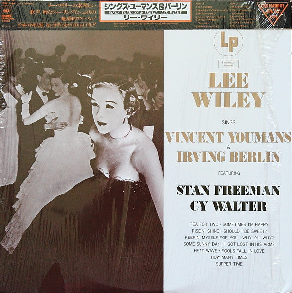 Lee Wiley Sings Vincent Youmans & Irving Berlin