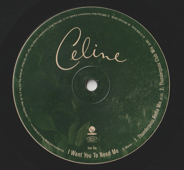 That's The Way It Is / I Want You To Need Me