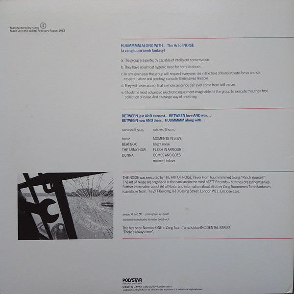 Into Battle With The Art Of Noise