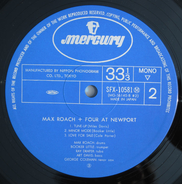 Max Roach + 4 At Newport