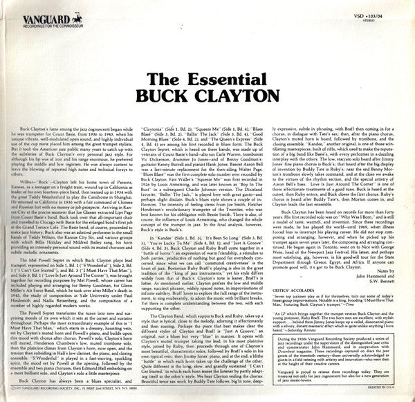 The Essential Buck Clayton