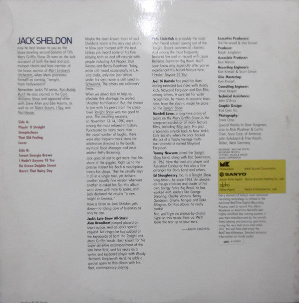 Release: Playin' It Straight-Vinyl-Japan-1981-RT-303-8761626