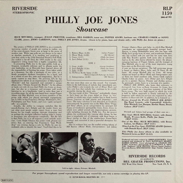 Master Release: Showcase by "Philly" Joe Jones