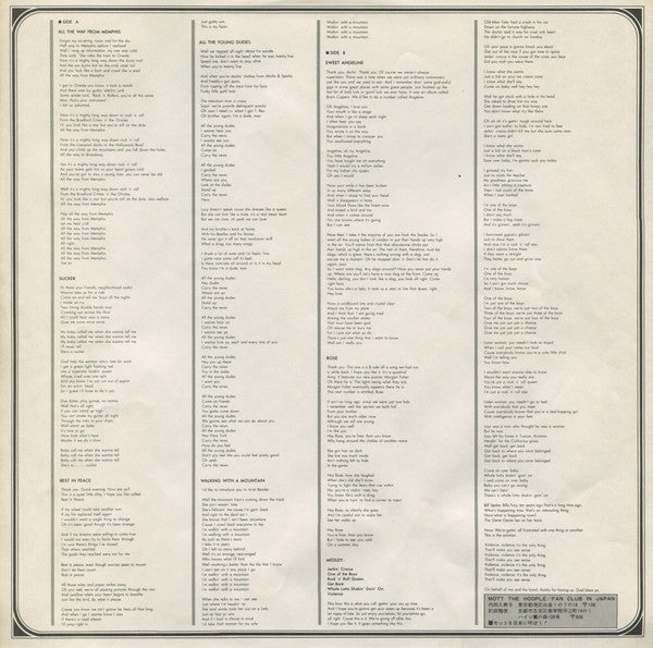 Mott The Hoople Live