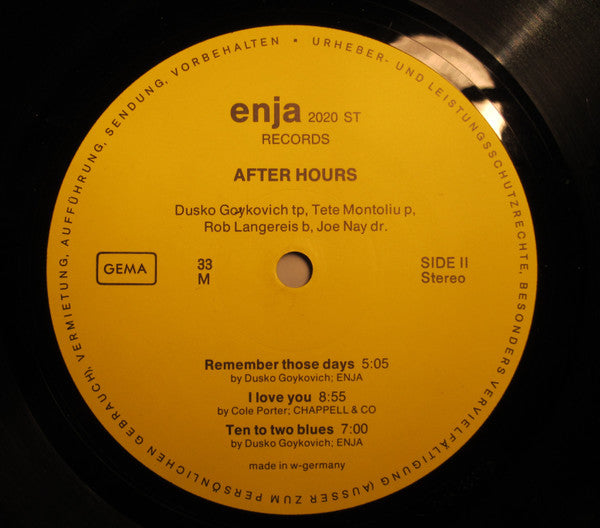 After Hours