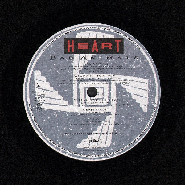 Bad Animals + Live In Japan '86