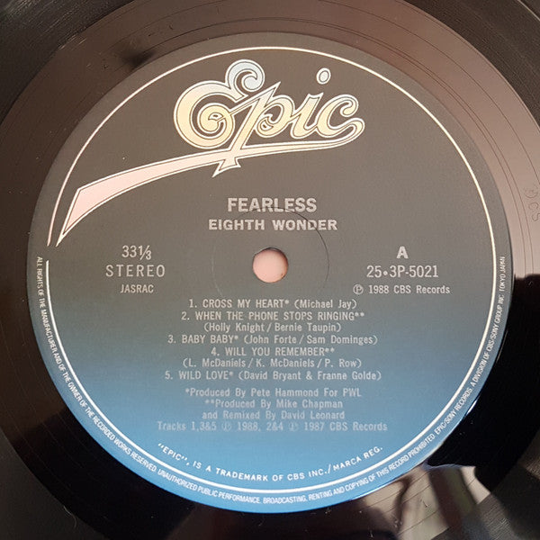 Fearless = クロス・マイ・ハート