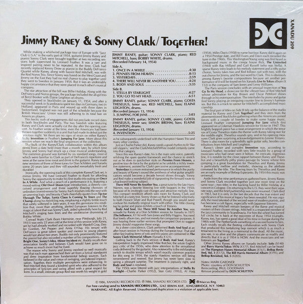 Master Release: Together! by Jimmy Raney