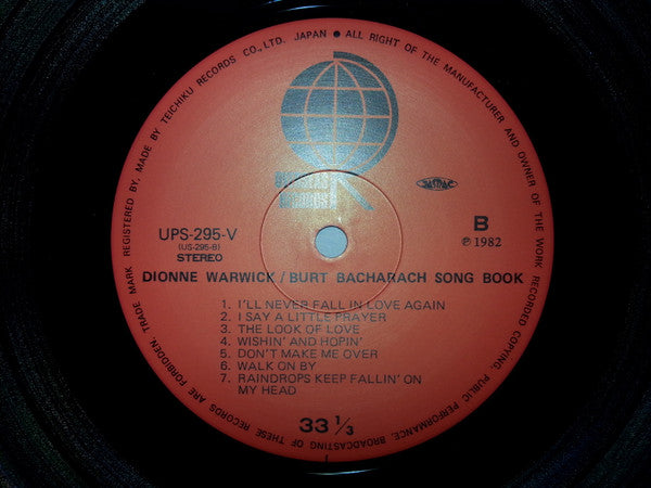 Burt Bacharach Song Book