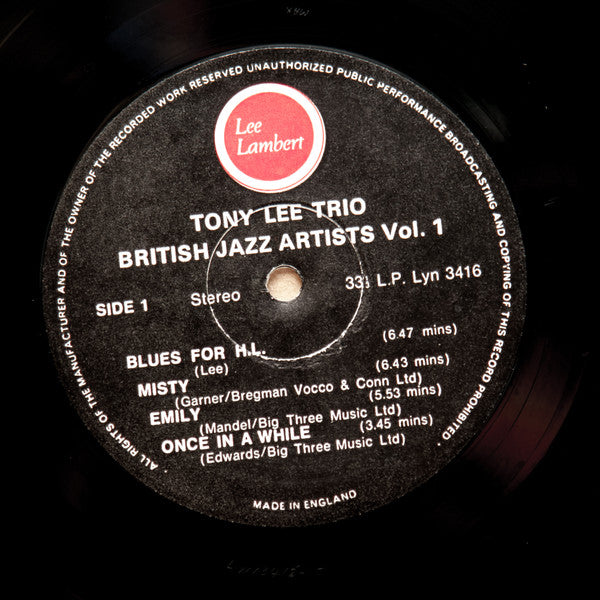 British Jazz Artists Vol.1
