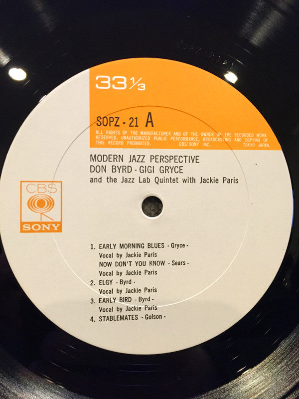 Modern Jazz Perspective