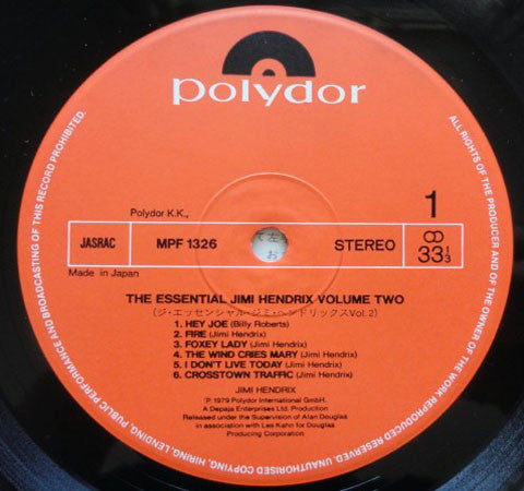 The Essential Jimi Hendrix Volume Two