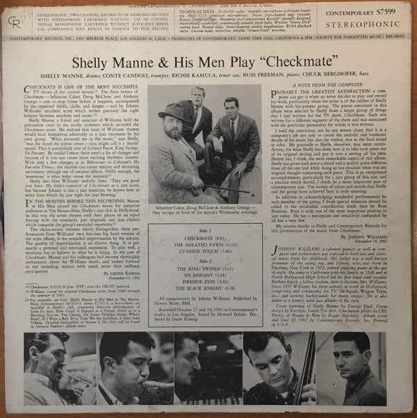Shelly Manne & His Men Play "Checkmate"