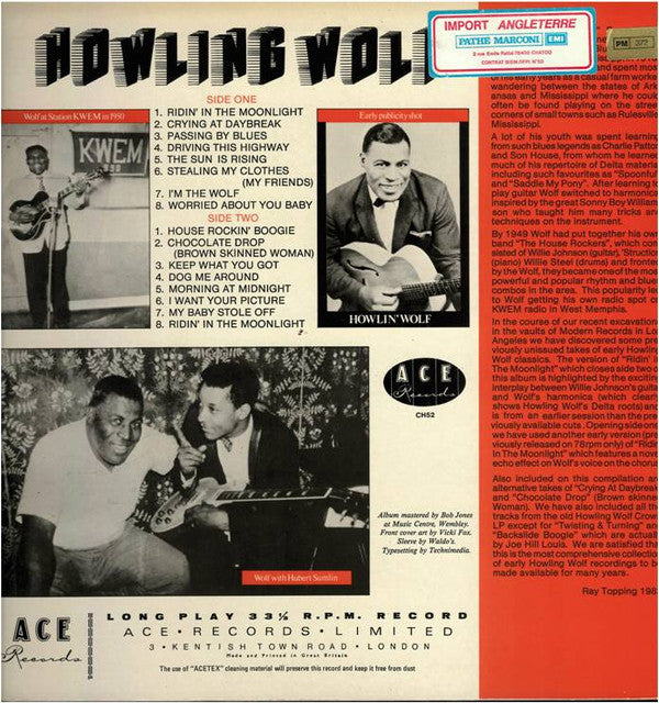 Release: Ridin' In The Moonlight-Vinyl-UK-1982-CH52, CH 52-3672061