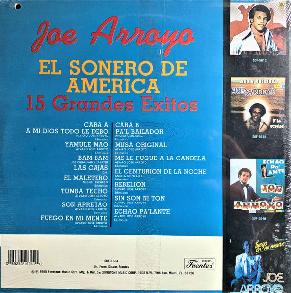 Master Release: El Sonero De America - 15 Grandes Exitos by Joe Arroyo