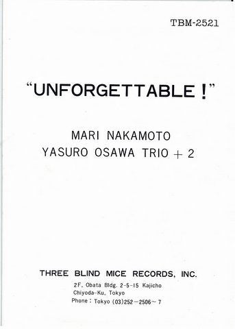 Unforgettable!