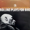 Sonny Rollins - Rollins Plays For Bird (LP, Album, Stereo, Reissue, Remastered) - Very Good Plus (VG+) / Very Good Plus (VG+)