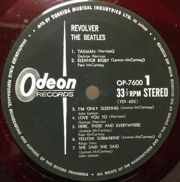 Release: Revolver-Vinyl-Japan-1966-OP-7600-2344765