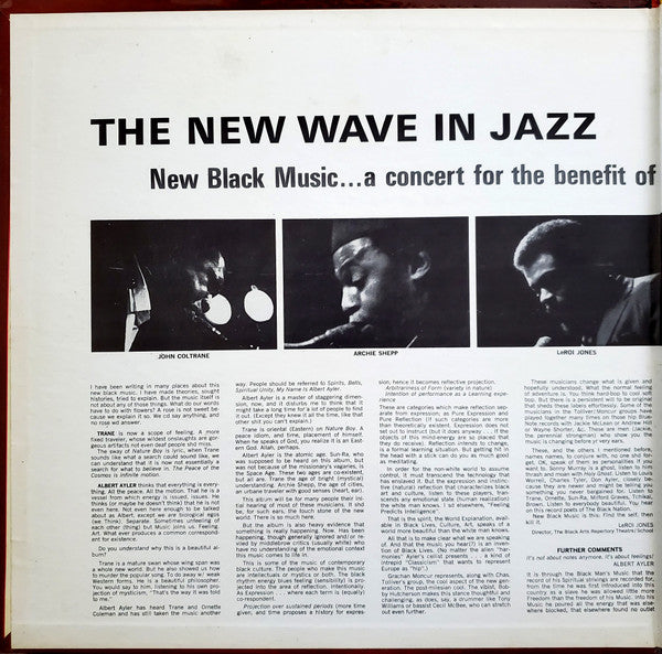 Release: The New Wave In Jazz-Vinyl-US-1965-AS-90, A-90-2015447