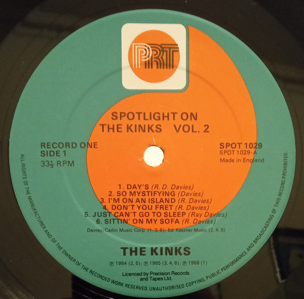Spotlight On The Kinks Vol. 2