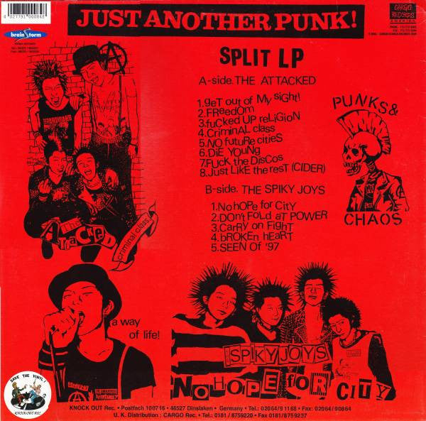 Master Release: Just Another Punk! by The Attacked