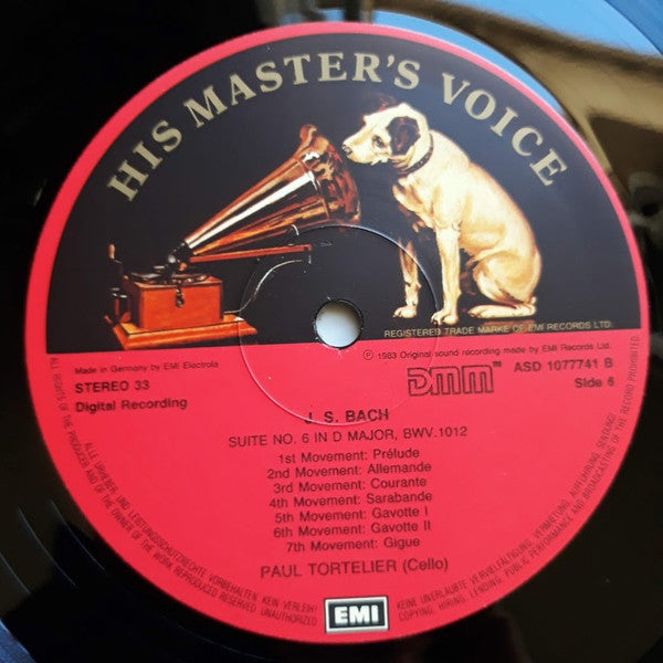 The Six Cello Suites (= 6 Suiten Für Violoncello = Les Suites Pour Violoncelle Seul)