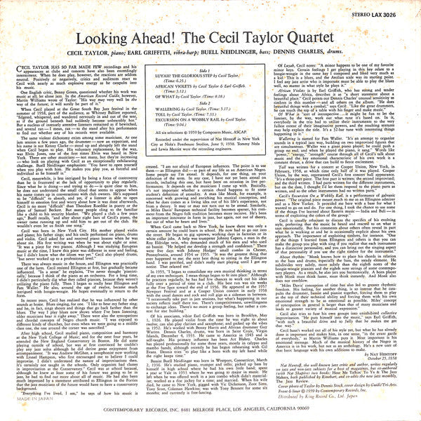 Release: Looking Ahead!-Vinyl-Japan-1975-LAX 3026, LAX-3026-7239104