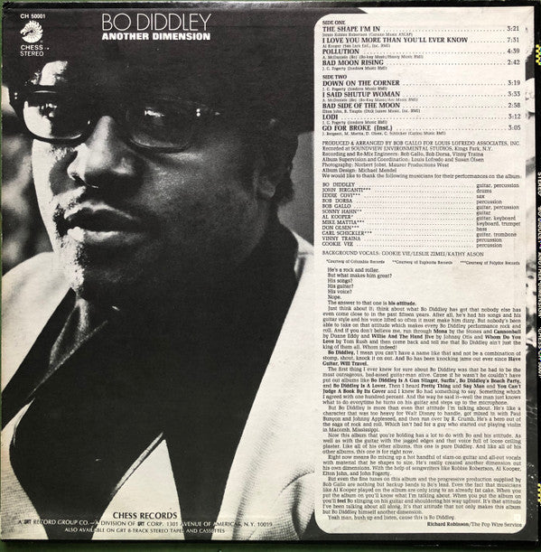 Master Release: Another Dimension by Bo Diddley