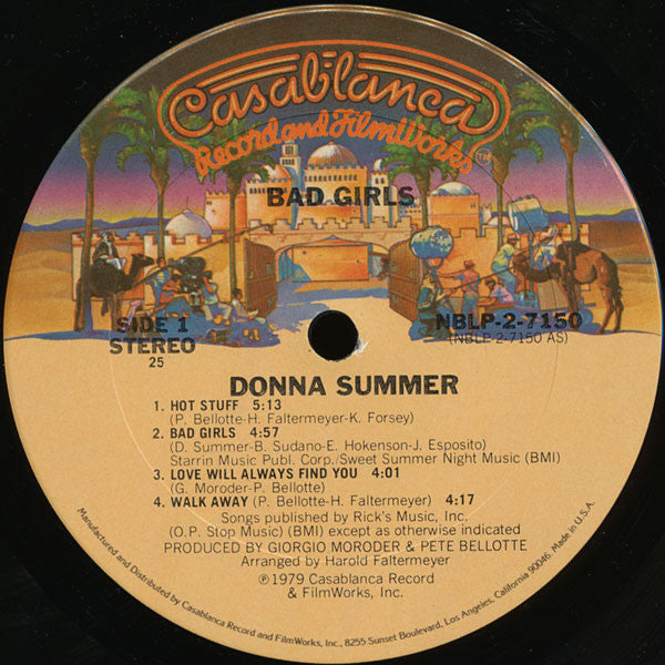 Release: Bad Girls-Vinyl-US-1979-NBLP-2-7150-3465422