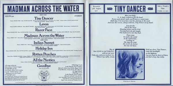 Madman Across The Water