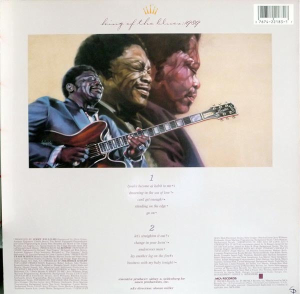 Master Release: King Of The Blues: 1989 by B.B. King