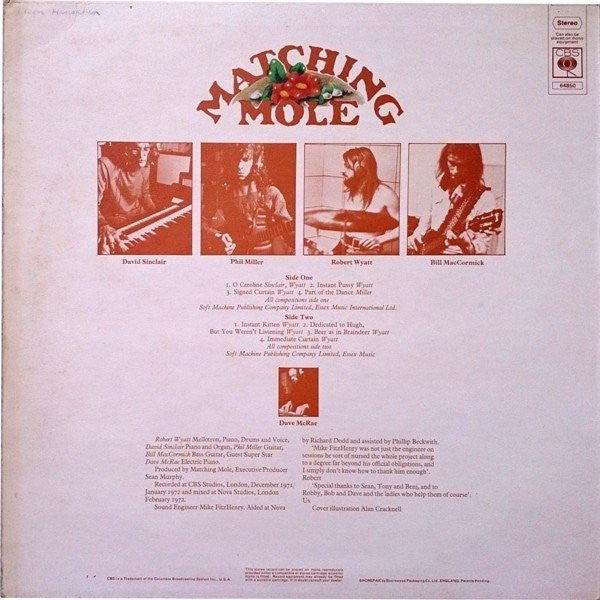 Release: Matching Mole-Vinyl-UK-None-64850, S 64850-5747808