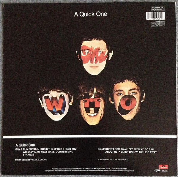 Release: A Quick One-Vinyl-Europe-1988-SPELP 114, 835728-1-2312120