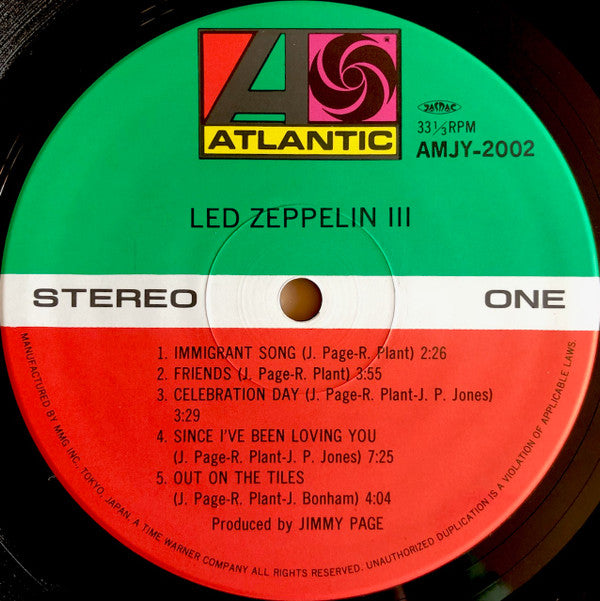 Led Zeppelin III = レッド・ツェッペリン III
