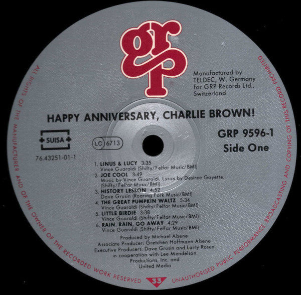 Happy Anniversary, Charlie Brown!