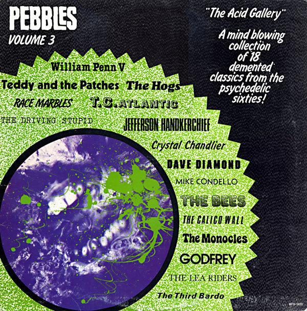 Master Release: Pebbles Volume 3 "The Acid Gallery" by Various