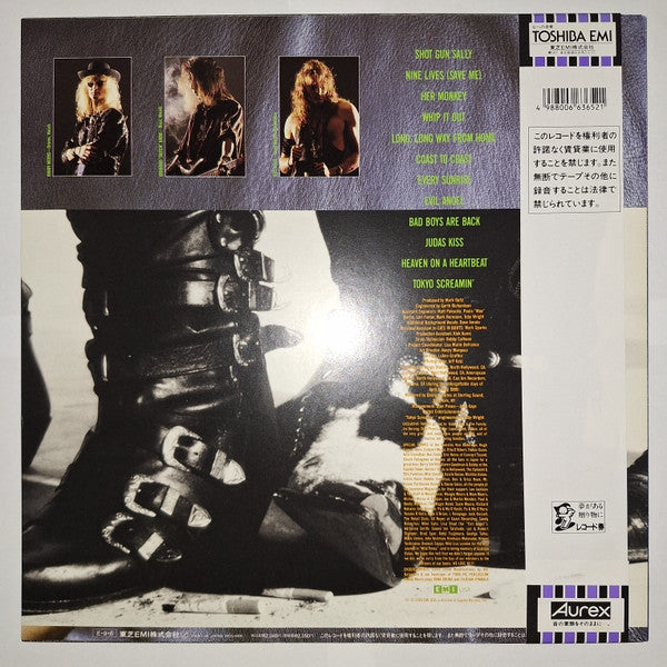 Release: Kicked & Klawed-Vinyl-Japan-1989-RP25-5900-8471503
