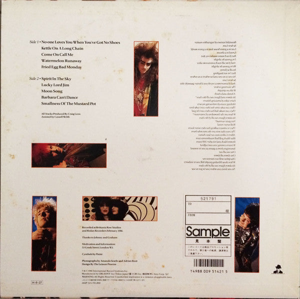 Release: Laughing At The Pieces-Vinyl-Japan-1986-28AP 3212-6635194