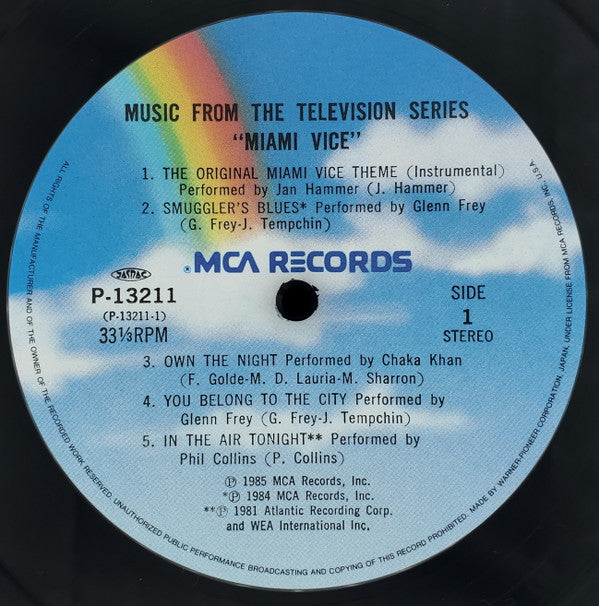 Miami Vice - Music From The Television Series