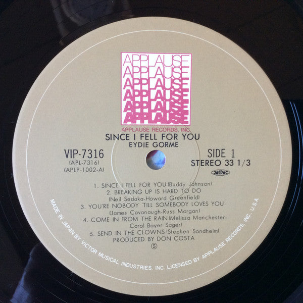 Release: Since I Fell For You-Vinyl-Japan-1982-VIP-7316-7988679