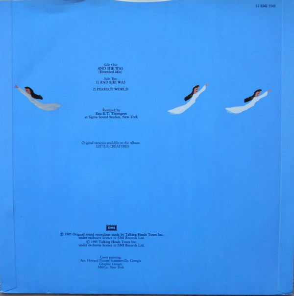 Master Release: And She Was by Talking Heads
