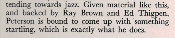 The Jazz Soul Of Oscar Peterson