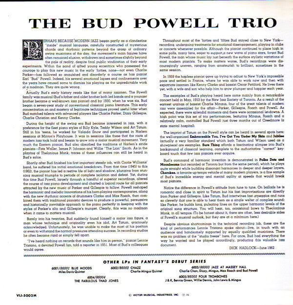 The Bud Powell Trio