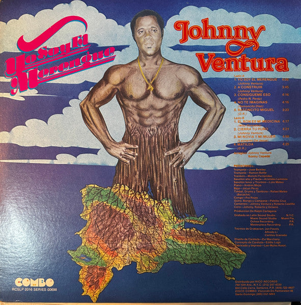 Master Release: Yo Soy El Merengue by Johnny Ventura